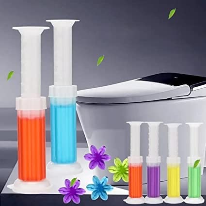 Toilet Cleaning Stamp Gel Toilet Injection Gel Flower Bathroom Cleaner Toilet Gel (random color)
