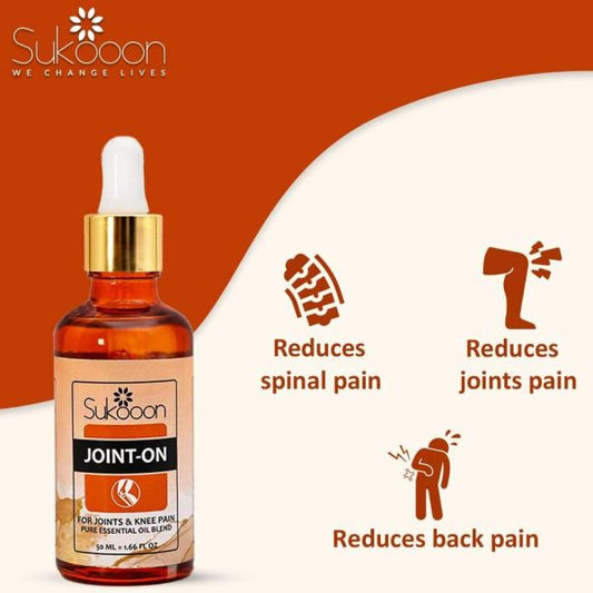 Joint On; Essential Oil Blend Joints, knee and Back pain